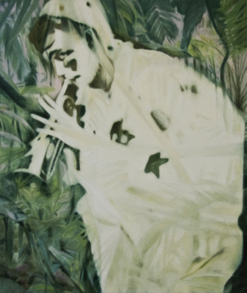 DEAF ON ONE EYE, 2016, oil on canvas, 55x46cm DEAF ON ONE EYE, 2016, oil on canvas, 55x46cm